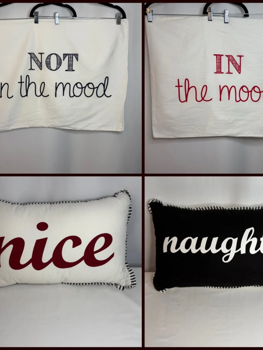 Cute & Fun Pillow Cases & Throw Pillow, NWOT